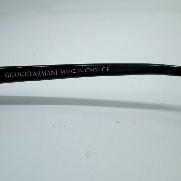 Giorgio Armani Eyeglasses Frame 2017 020 50-16-140 Black Flex Hinge Z34 H12136 - Picture 6 of 7